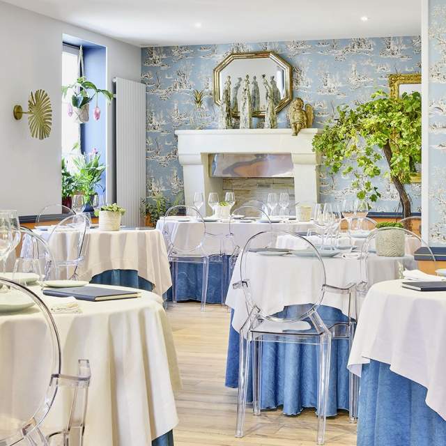 Restaurant room, Semblancay (37) - Table d'Olivier Loize